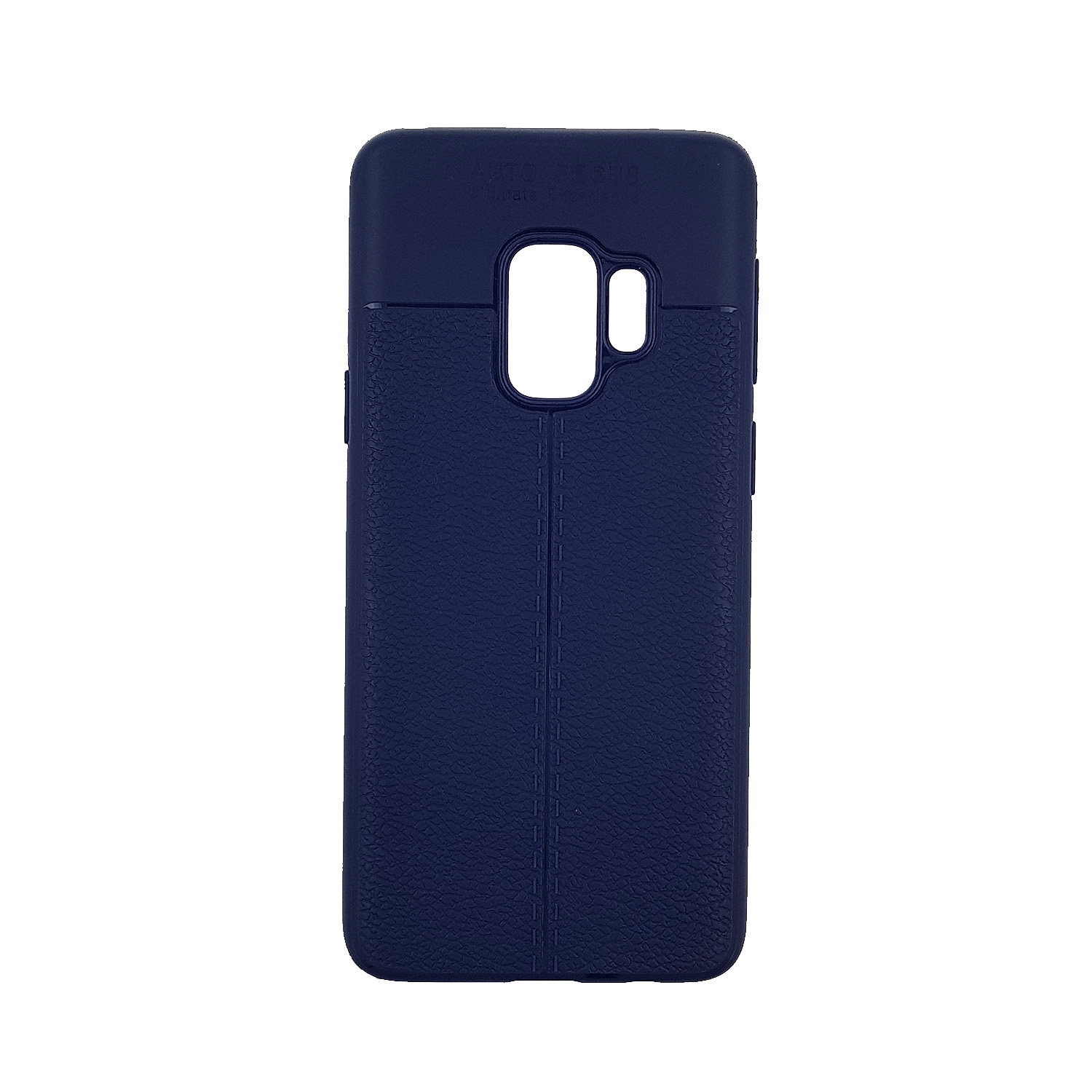 Θήκη Πλάτης Σιλικόνης Litchi για Samsung G960F Galaxy S9 - Χρώμα: Μπλε