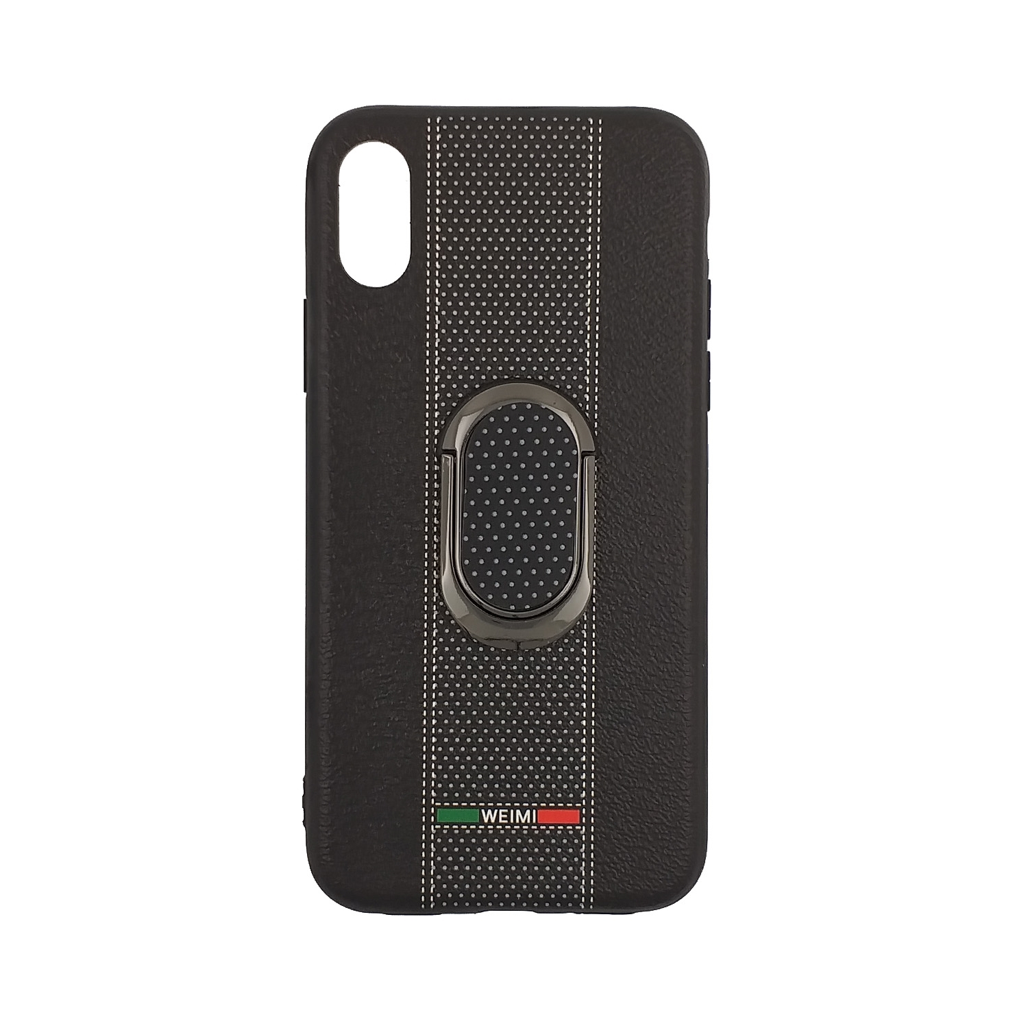 Θήκη Πλάτης Weimi Με Βάση Στήριξης για Apple iPhone X/Xs - Χρώμα: Μαύρο