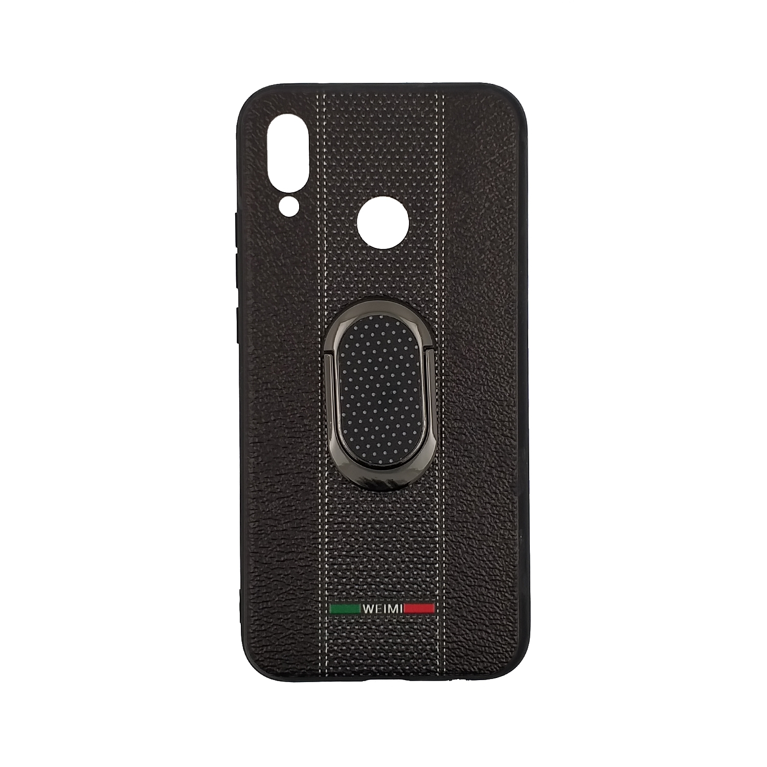 Θήκη Πλάτης Weimi Με Βάση Στήριξης για Huawei P20 Lite - Χρώμα: Μαύρο