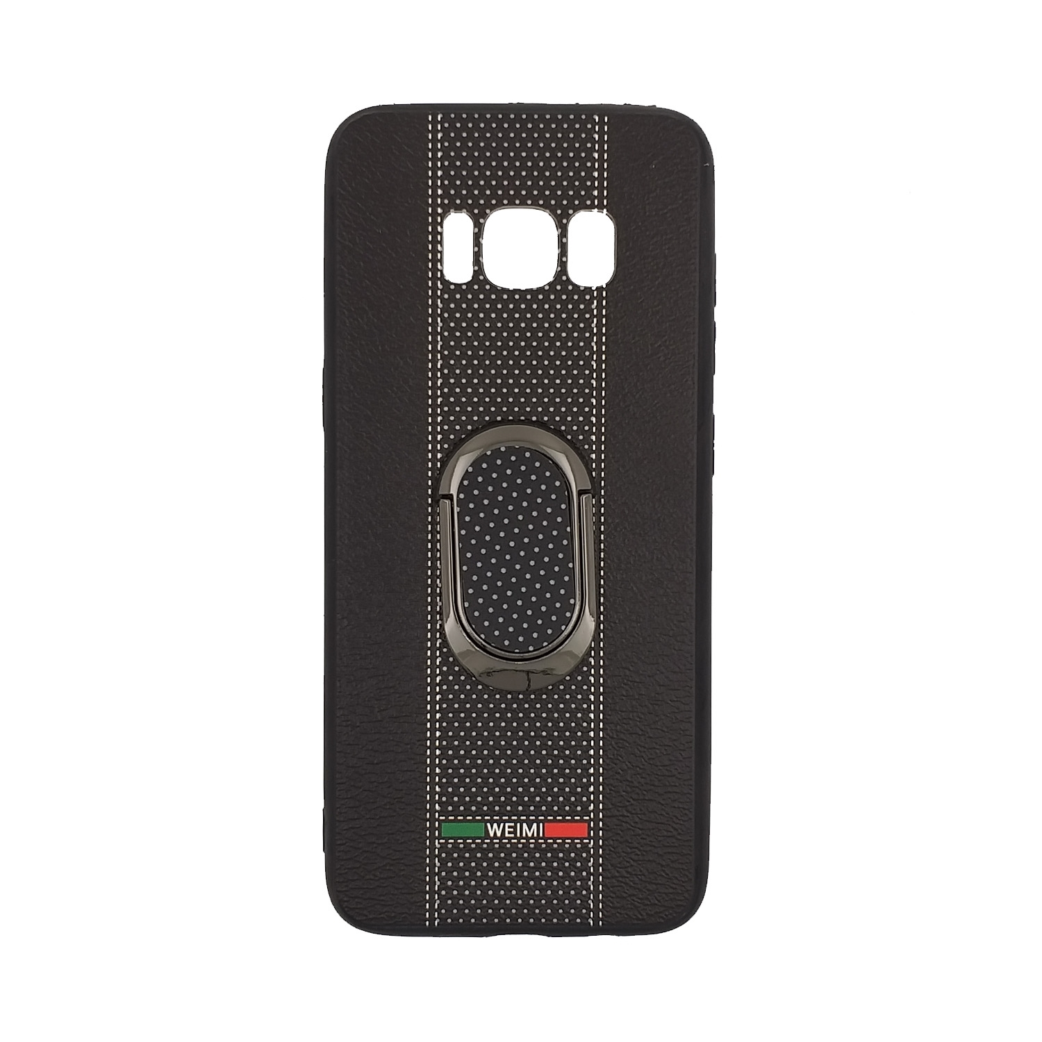 Θήκη Πλάτης Weimi Με Βάση Στήριξης για Samsung G950F Galaxy S8 - Χρώμα: Μαύρο