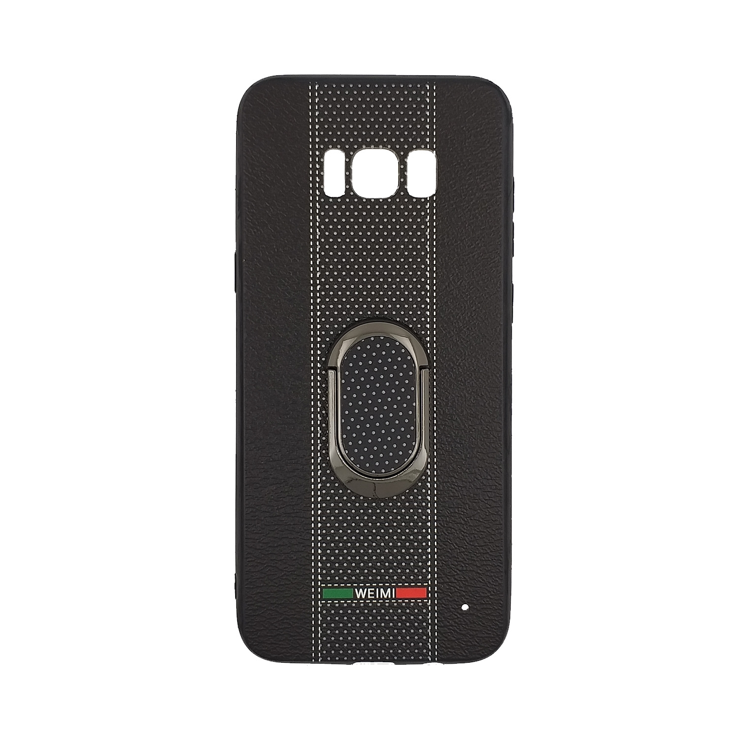 Θήκη Πλάτης Weimi Με Βάση Στήριξης για Samsung G955F Galaxy S8 Plus - Χρώμα: Μαύρο