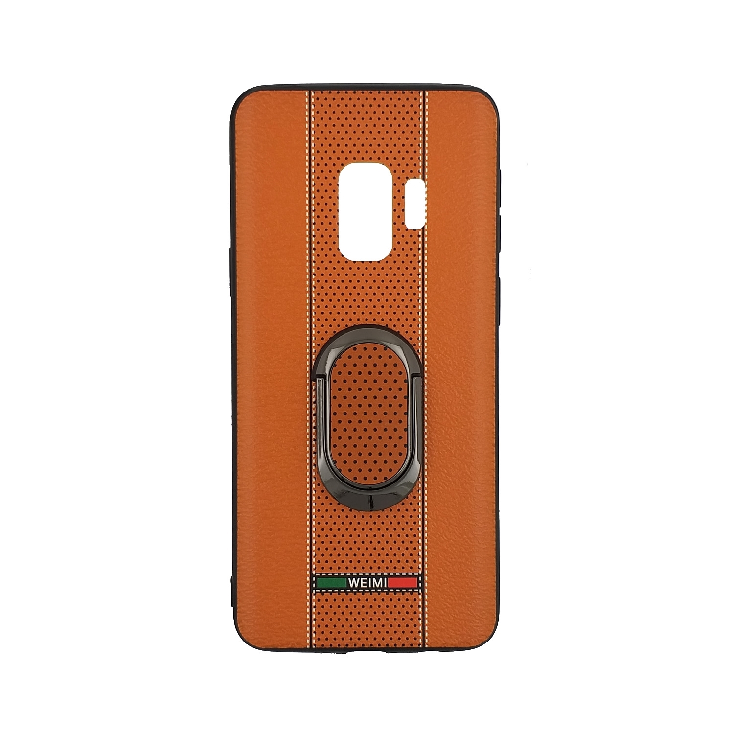 Θήκη Πλάτης Weimi Με Βάση Στήριξης για Samsung G960F Galaxy S9 - Χρώμα: Πορτοκαλί