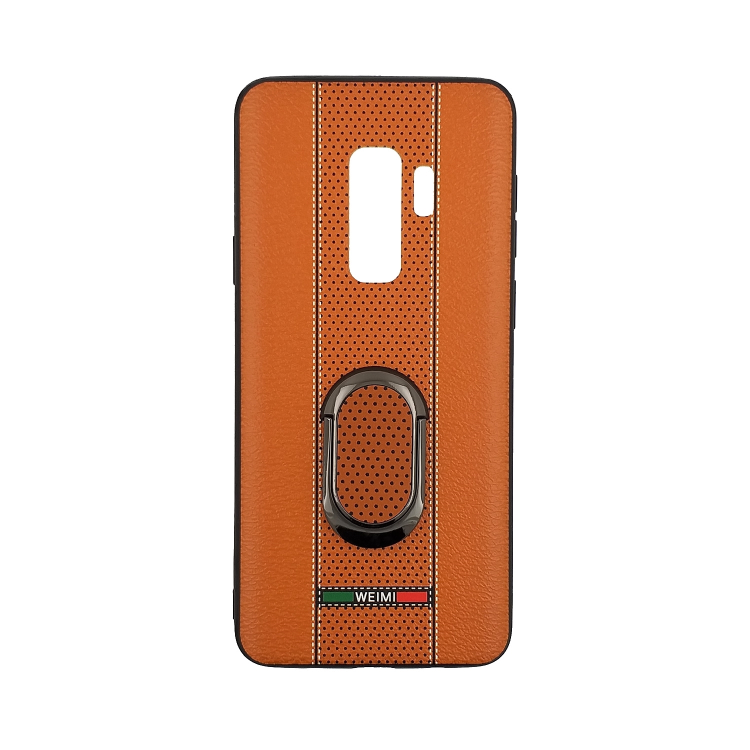 Θήκη Πλάτης Weimi Με Βάση Στήριξης για Samsung G965F Galaxy S9 Plus - Χρώμα: Πορτοκαλί