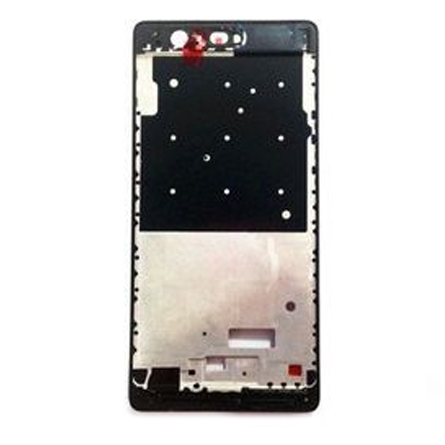 Μπροστινό Πλαίσιο Οθόνης LCD Front Frame για Huawei P9 - Χρώμα: Μαύρο