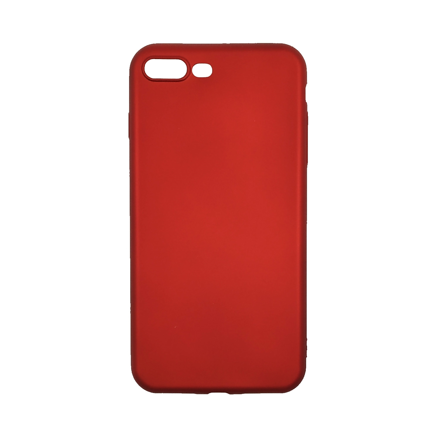 Θήκη Πλάτης Σιλικόνης για Apple iPhone 7/8 4.7 inches - Χρώμα: Κόκκινο