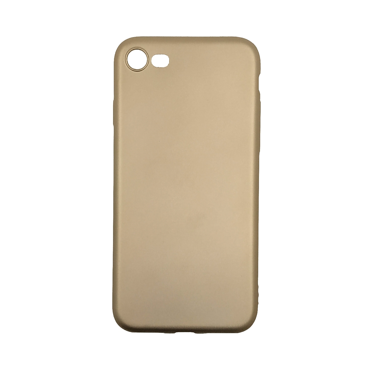 Θήκη Πλάτης Σιλικόνης για Apple iPhone 7 Plus/8 Plus 5.5 inches - Χρώμα: Χρυσό