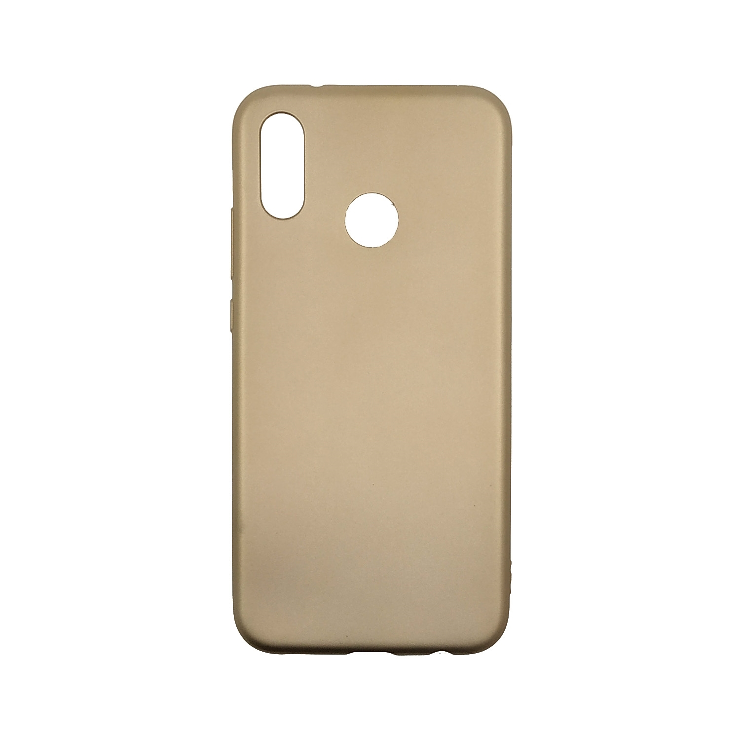 Θήκη Πλάτης Σιλικόνης για Huawei P20 Lite - Χρώμα: Χρυσό