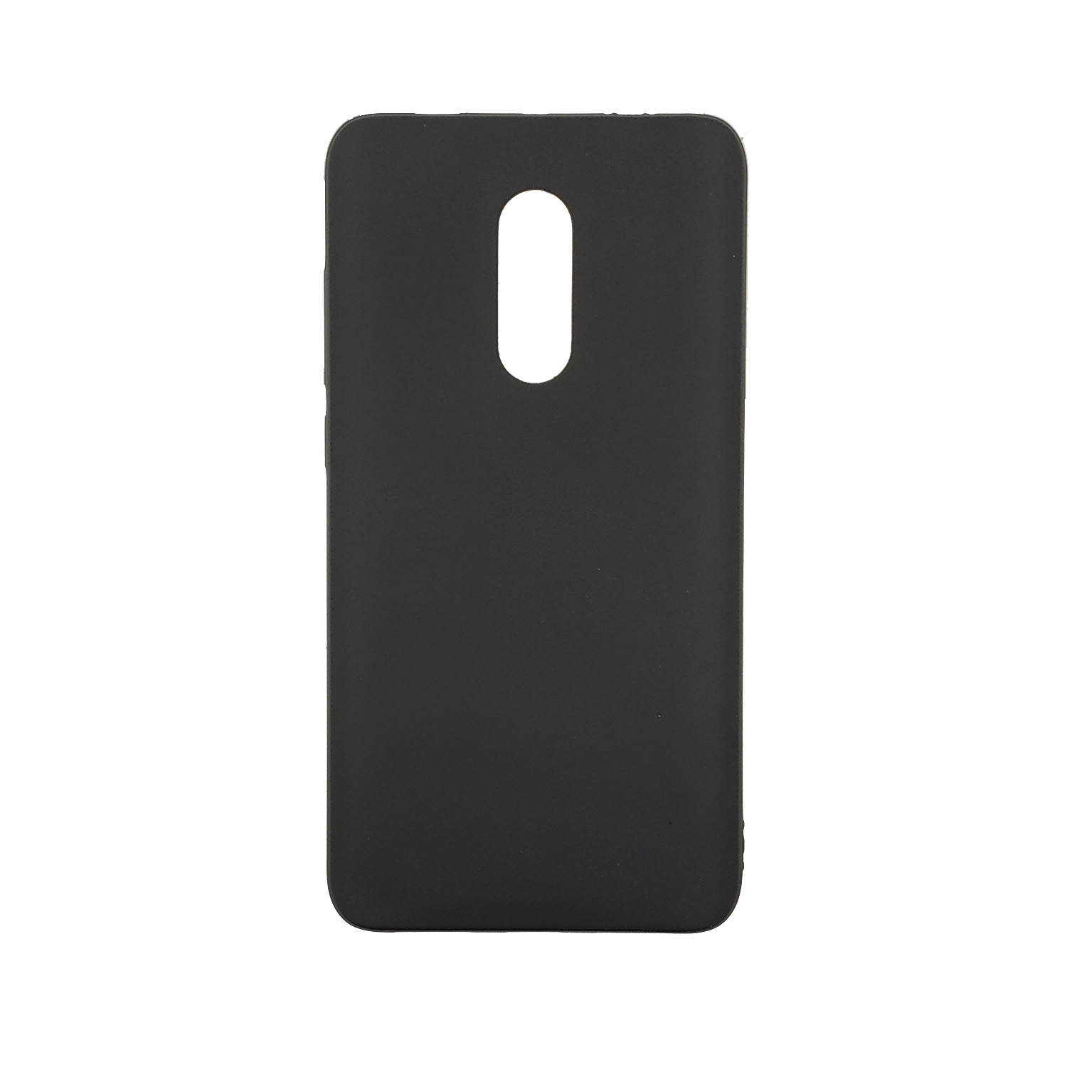 Θήκη Πλάτης Σιλικόνης για Xiaomi Redmi Note 4/Note 4X - Χρώμα: Μαύρο