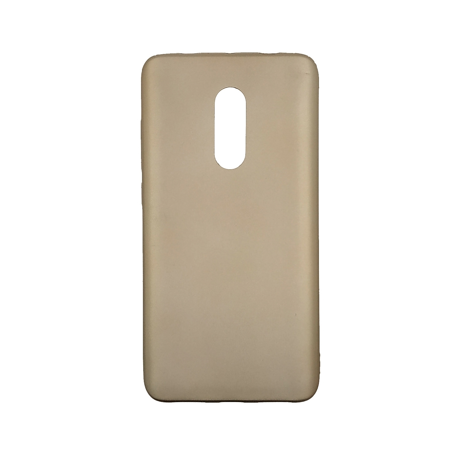 Θήκη Πλάτης Σιλικόνης για Xiaomi Redmi Note 4/Note 4X - Χρώμα: Χρυσό