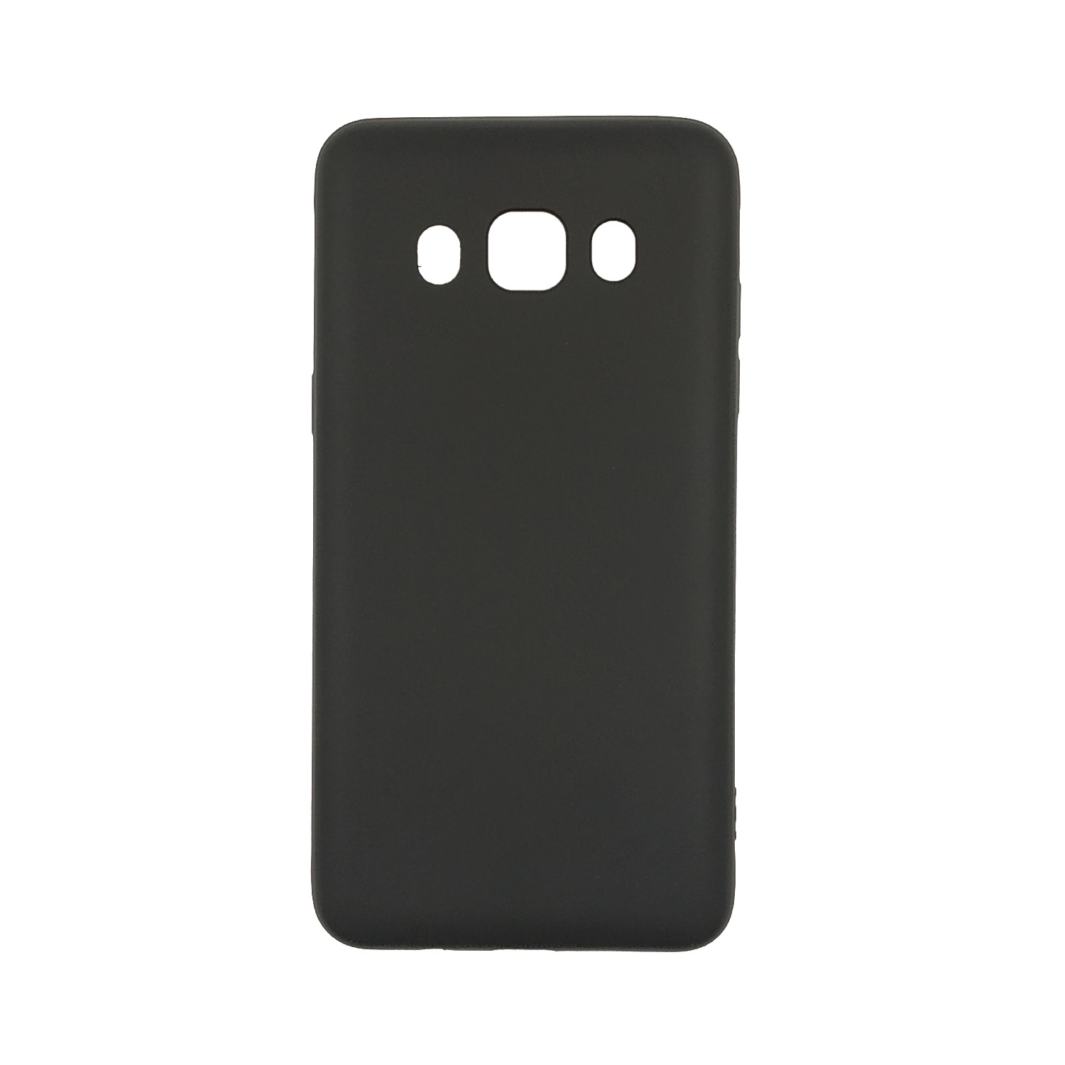 Θήκη Πλάτης Σιλικόνης για Samsung J510F Galaxy J5 2016 - Χρώμα: Μαύρο
