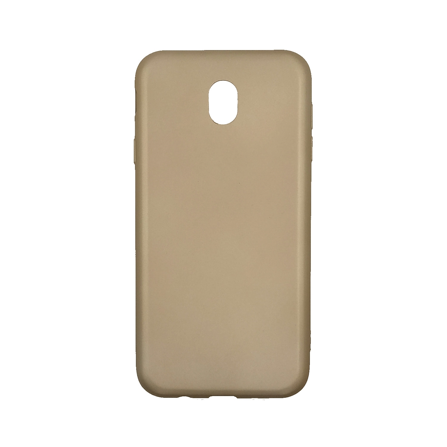 Θήκη Πλάτης Σιλικόνης για Samsung J730F Galaxy J7 2017 - Χρώμα: Χρυσό