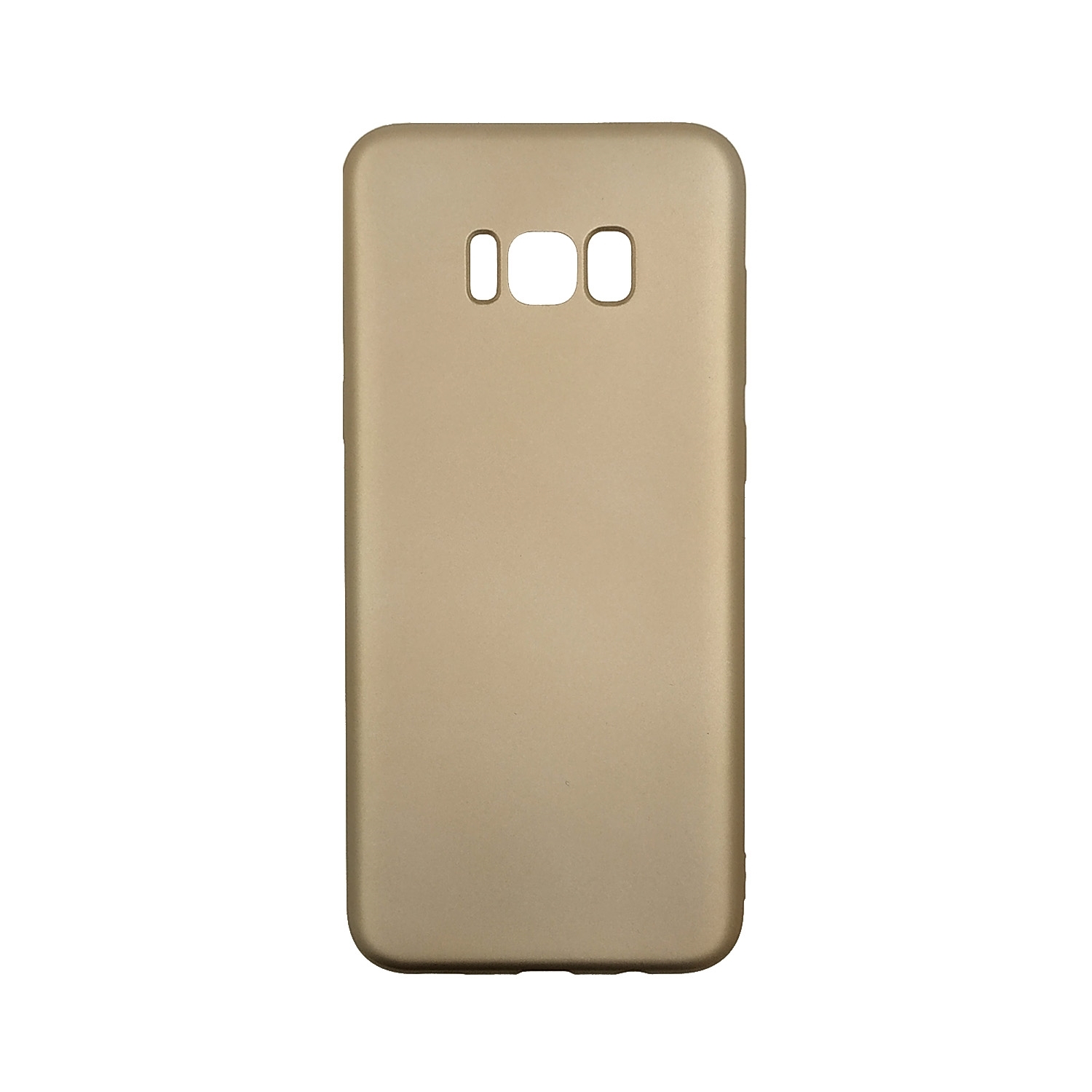 Θήκη Πλάτης Σιλικόνης για Samsung G955F Galaxy S8 Plus - Χρώμα: Χρυσό