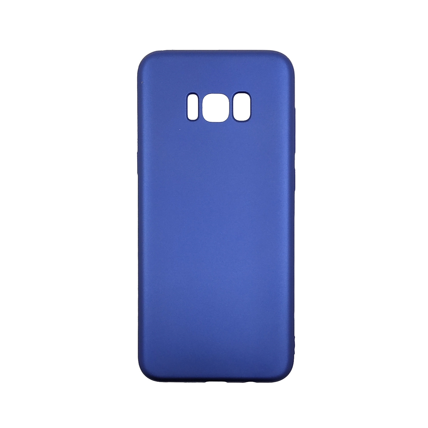 Θήκη Πλάτης Σιλικόνης για Samsung G955F Galaxy S8 Plus - Χρώμα: Μπλε