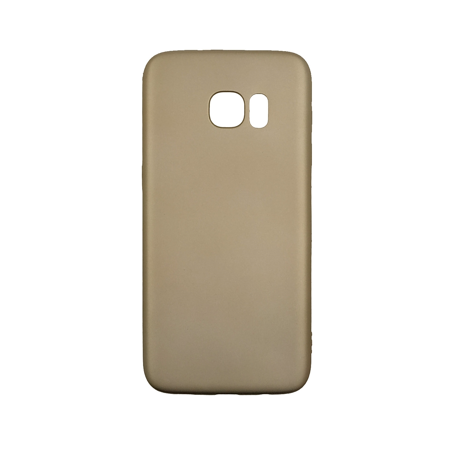 Θήκη Πλάτης Σιλικόνης για Samsung G935F Galaxy S7 Edge - Χρώμα: Χρυσό