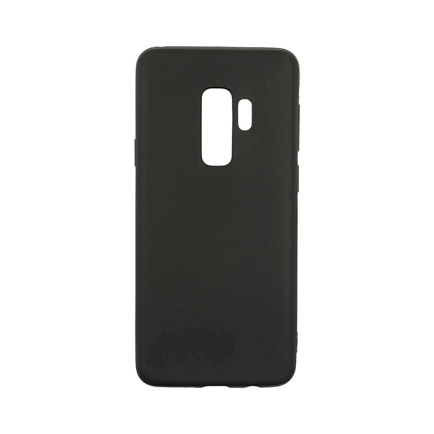 Θήκη Πλάτης Σιλικόνης για Samsung G965F Galaxy S9 Plus - Χρώμα: Μαύρο