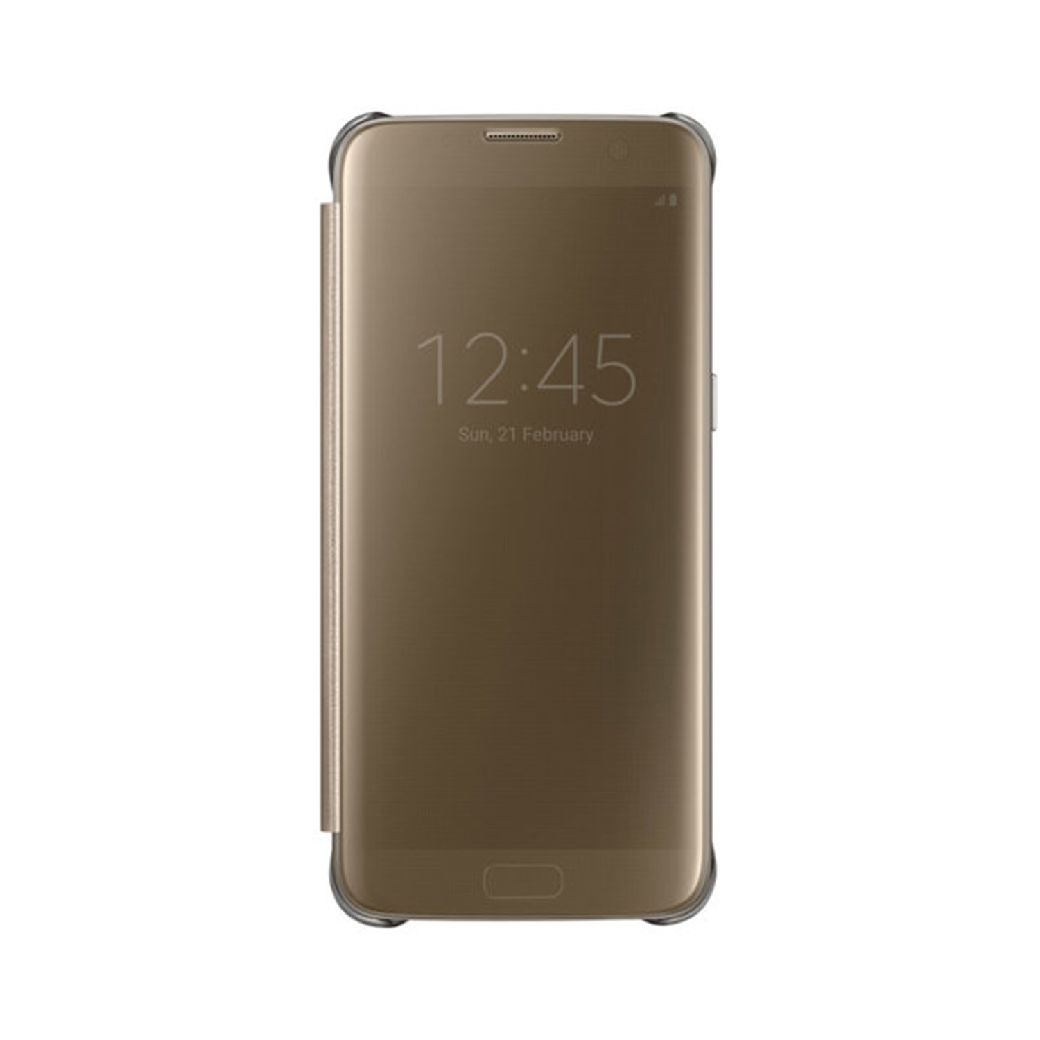Θήκη Clear View για Samsung G950F Galaxy S8 - Χρώμα: Χρυσό