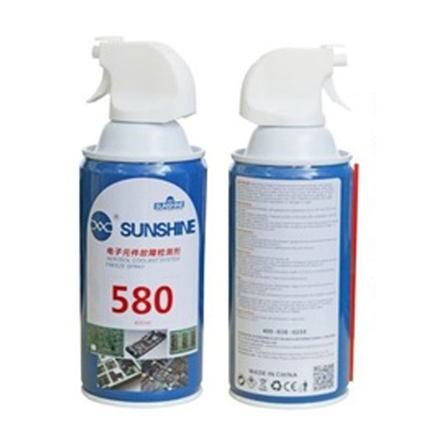 SUNSHINE SS-580 400ml Σπρέι Ψύξης Ιδανικό για Επισκευές Ολοκληρωμένων Κυκλωμάτων (IC) / Sprey Aerosol Coolant System Freeze Ideal for IC Repairing