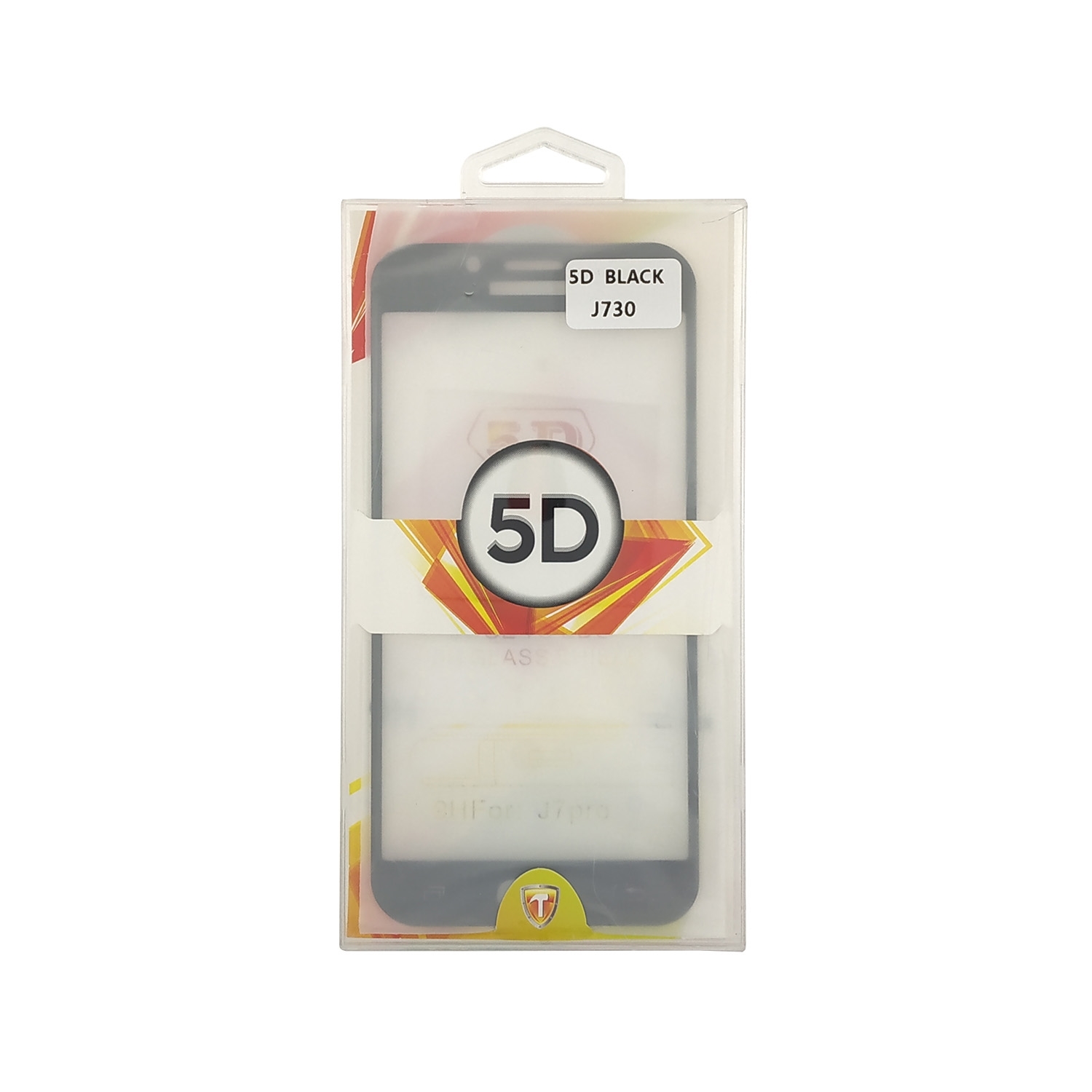 Προστασία Οθόνης Tempered Glass 9H/5D Full Cover Full Glue 0.1mm για Samsung Galaxy J730F J7 2017 - Χρώμα: Μαύρο