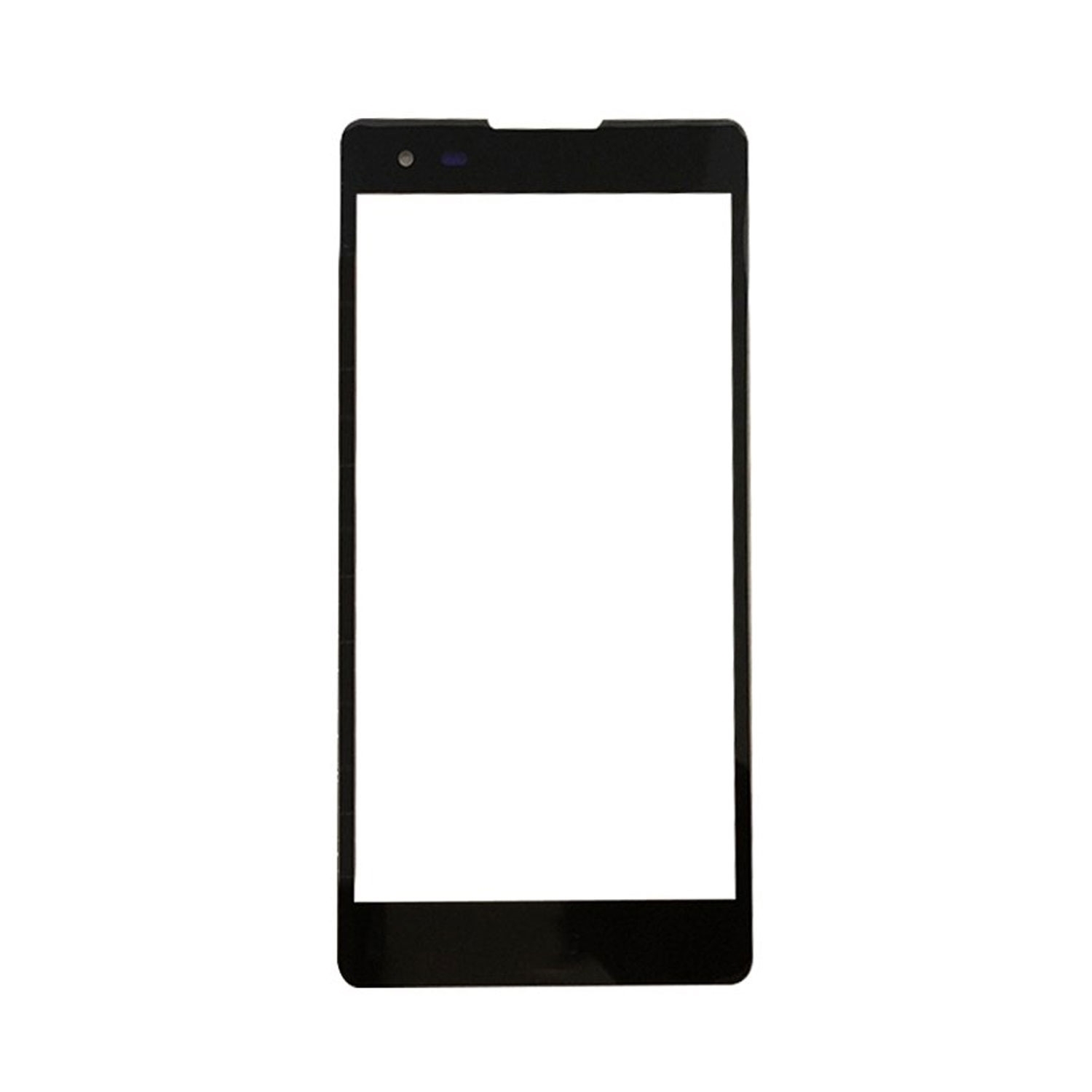 Μπροστινό τζαμάκι - Lens Glass για LG X Power K220 - Χρώμα: Μαύρο