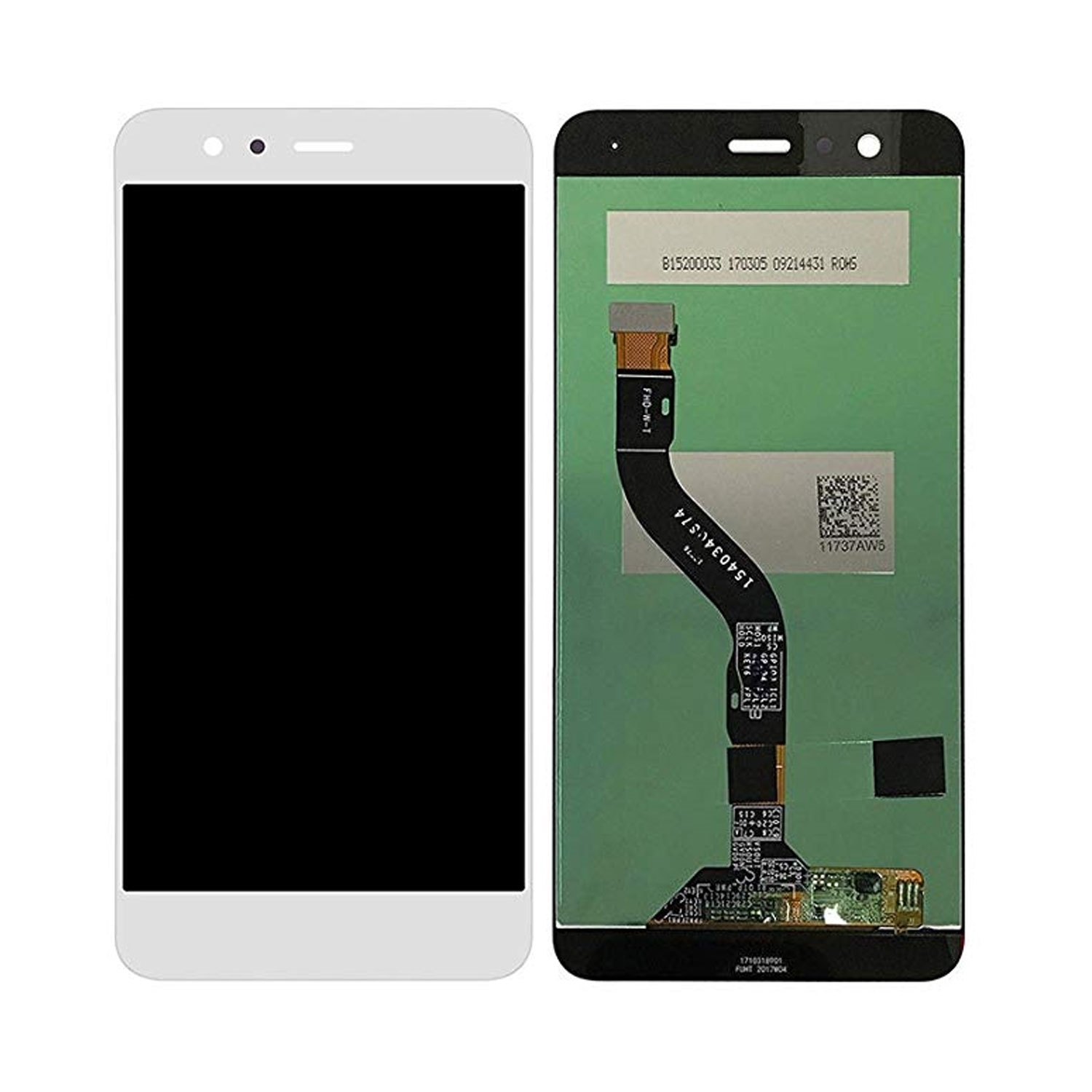 OEM Οθόνη LCD με Μηχανισμό Αφής για Huawei P10 Lite - Χρώμα: Λευκό