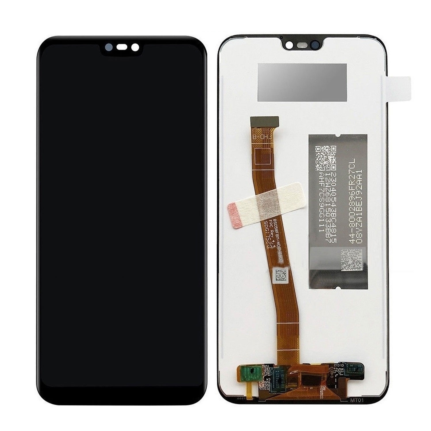 OEM Οθόνη LCD με Μηχανισμό Αφής για Huawei P20 Lite - Χρώμα: Μαύρο