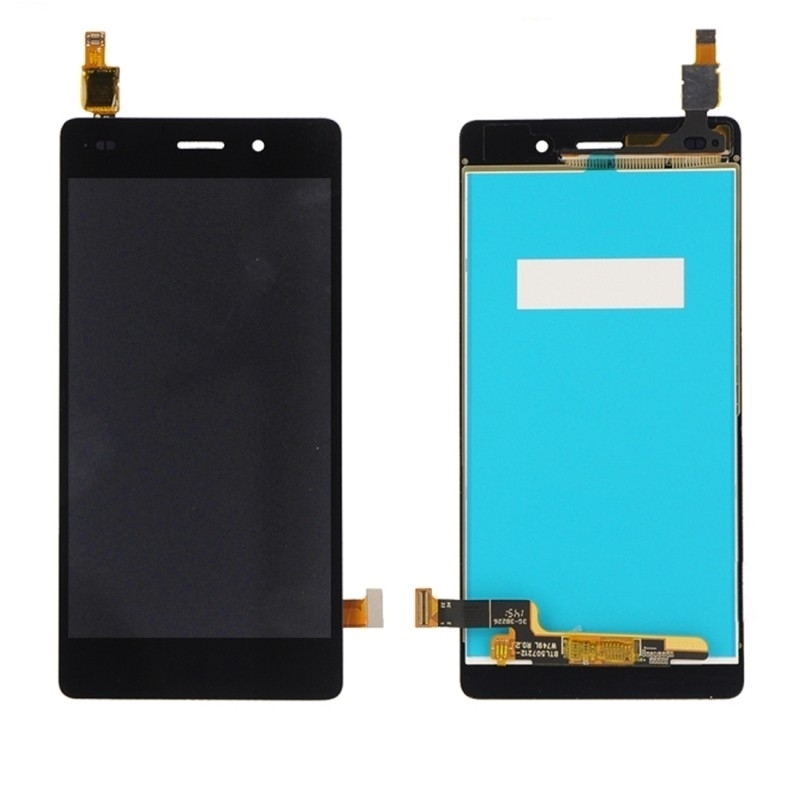 OEM Οθόνη LCD με Μηχανισμό Αφής για Huawei P8 Lite - Χρώμα: Μαύρο