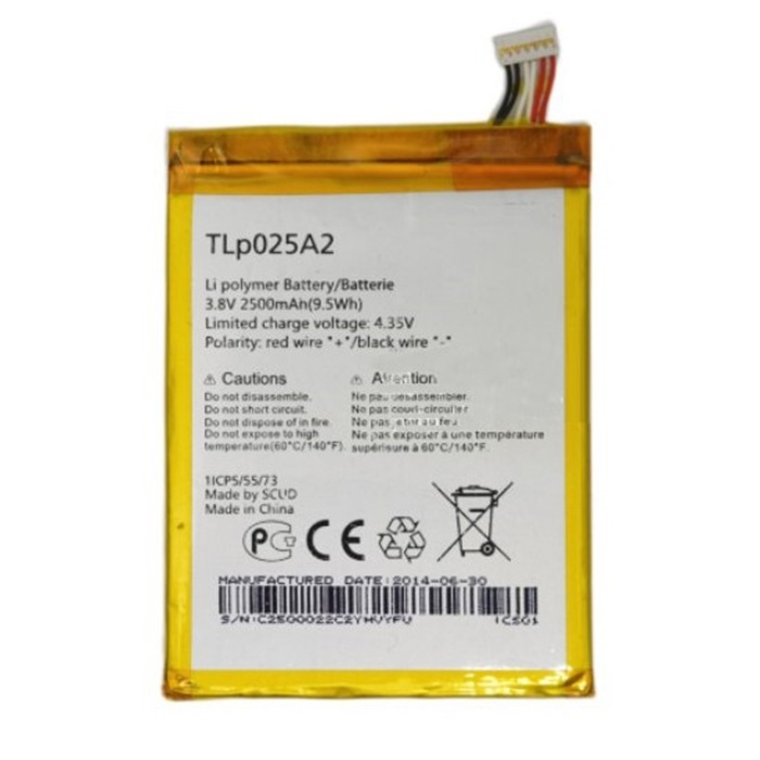 Μπαταρία Alcatel TLp025A4 για One Touch 8000D - 2500 mAh