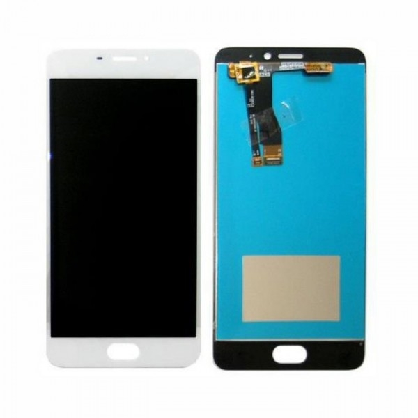 Οθόνη LCD με Μηχανισμό Αφής για Meizu M5 Note (M621H) - Χρώμα: Λευκό