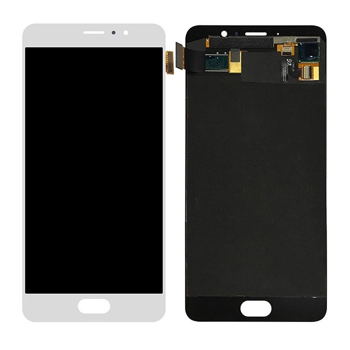 Οθόνη LCD με Μηχανισμό Αφής για Meizu Pro 6 Plus - Χρώμα: Λευκό