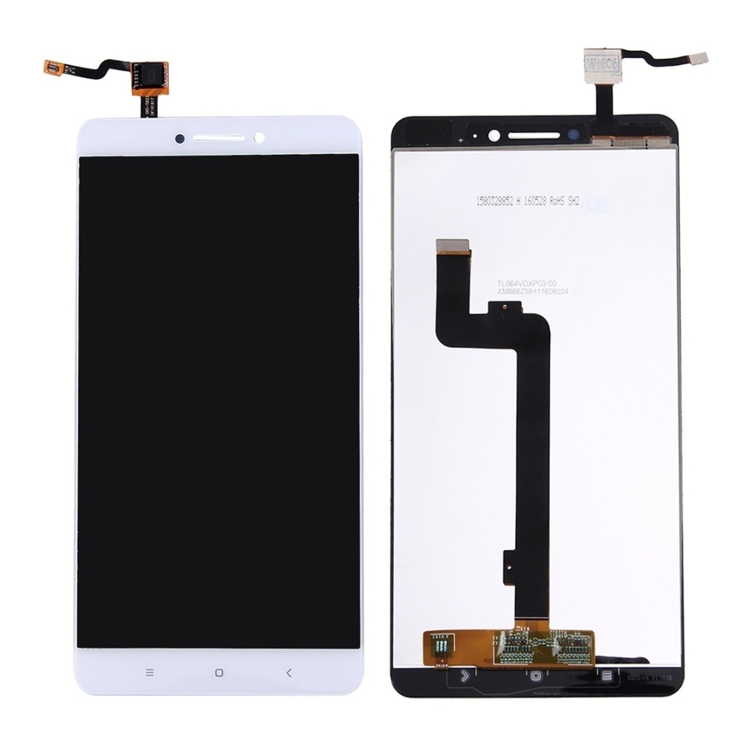 OEM Οθόνη LCD με Μηχανισμό Αφής για Xiaomi MI Max 2 - Χρώμα: Λευκό