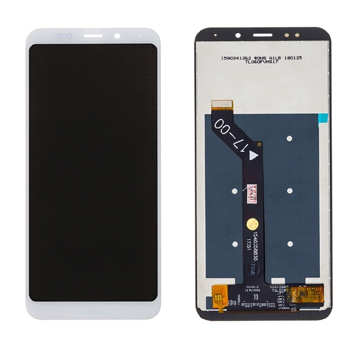 OEM Οθόνη LCD με Μηχανισμό Αφής για Xiaomi Redmi 5 - Χρώμα: Λευκό