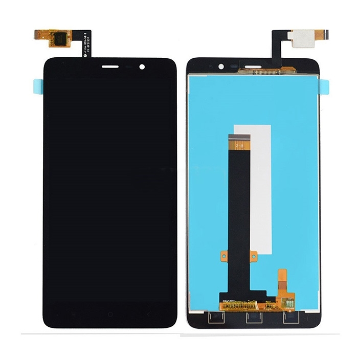 Οθόνη LCD με Μηχανισμό Αφής για Xiaomi Redmi Note 3 Pro - Χρώμα: Μαύρο - Διαστάσεις:152 X 76 X 8,65