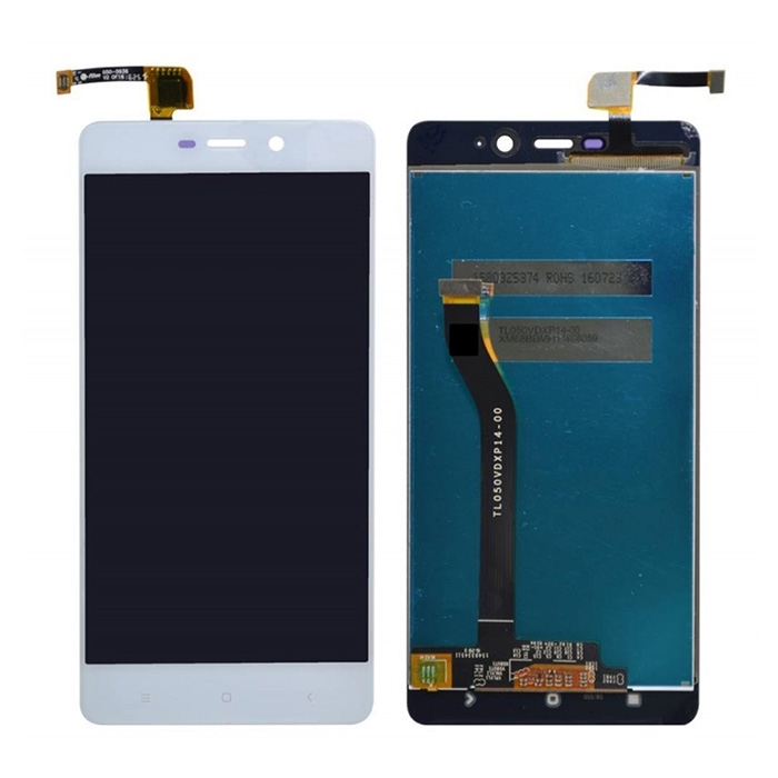 Οθόνη LCD με Μηχανισμό Αφής για Xiaomi Redmi Note 3 Pro - Χρώμα: Λευκό -Διαστάσεις:152 X 76 X 8,65