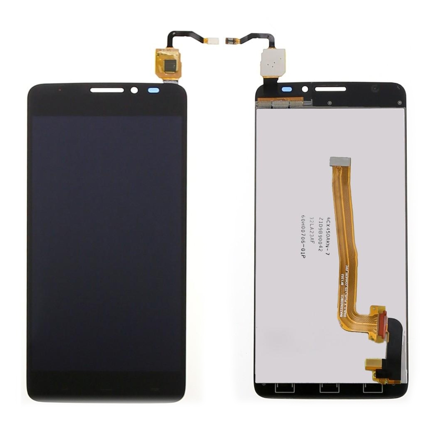 Οθόνη LCD με Μηχανισμό Αφής για Alcatel Idol X 6043 - Χρώμα: Μαύρο