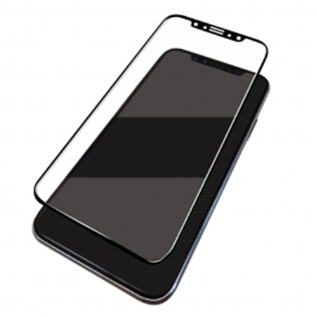 Προστασία Οθόνης Tempered Glass Full Cover Full Glue 0.3mm για Samsung Galaxy A6s - Χρώμα: Μαύρο