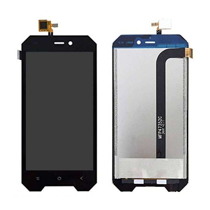Οθόνη LCD με Μηχανισμό Αφής για Blackview BV4000/BV4000 Pro - Χρώμα: Μαύρο