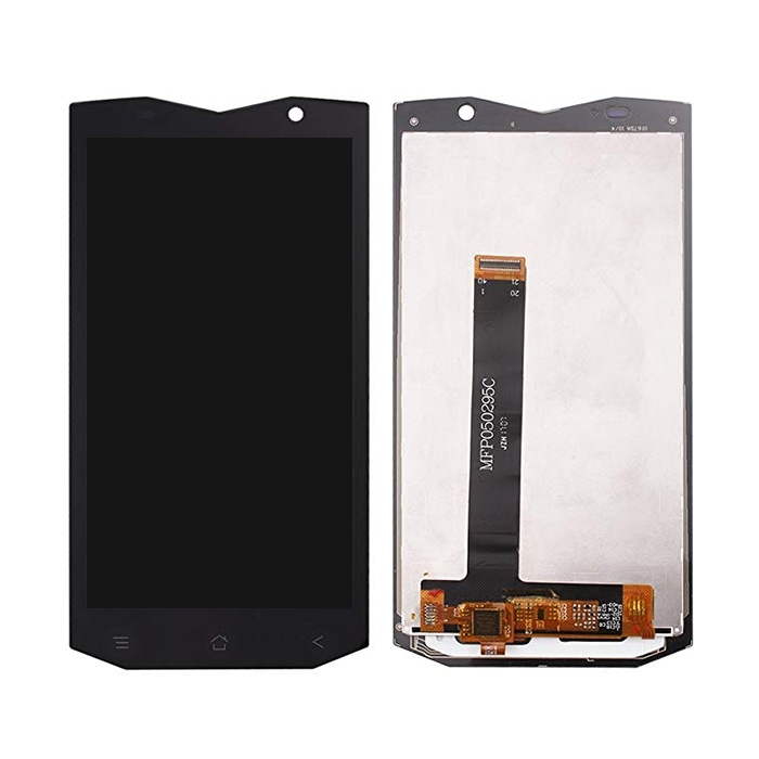 OEM Οθόνη LCD με Μηχανισμό Αφής για Blackview BV8000/BV8000 Pro - Χρώμα: Μαύρο
