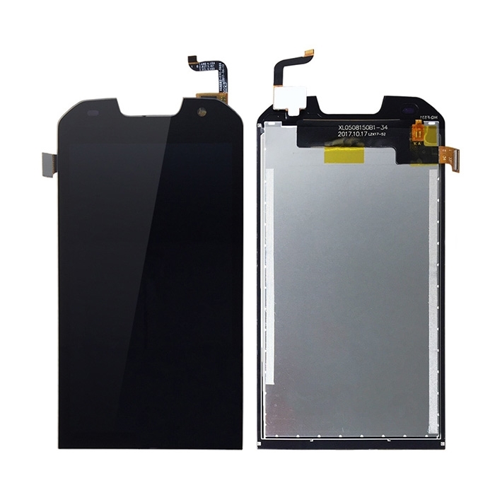 Οθόνη LCD με Μηχανισμό Αφής για Doogee S30 - Χρώμα: Μαύρο