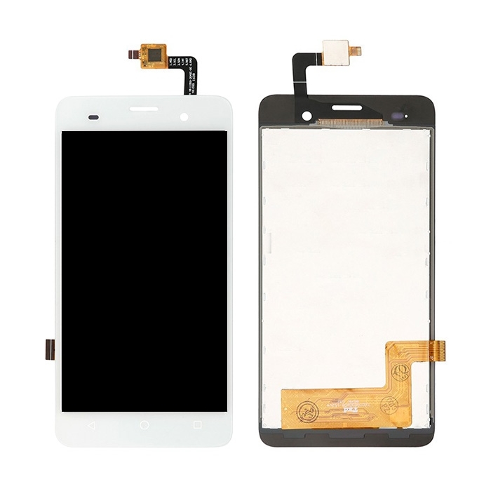 Οθόνη LCD με Μηχανισμό Αφής για Wiko Jerry - Χρώμα: Λευκό