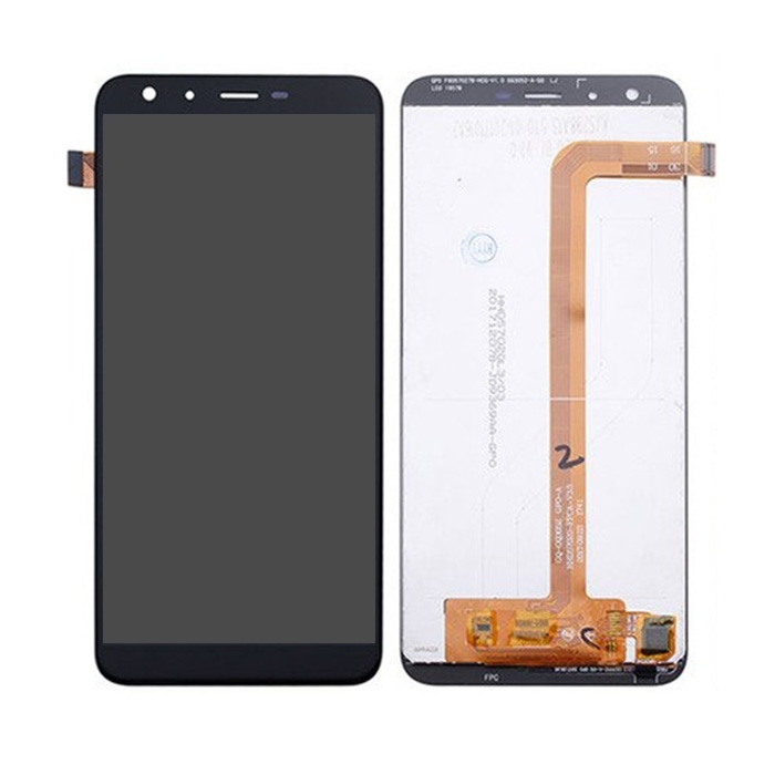 OEM Οθόνη LCD με Μηχανισμό Αφής για Ulefone Mix 2 - Χρώμα: Μαύρο