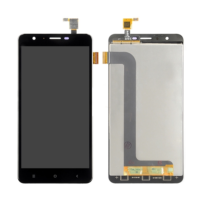 Οθόνη LCD με Μηχανισμό Αφής για Oukitel U15 Pro - Χρώμα: Μαύρο