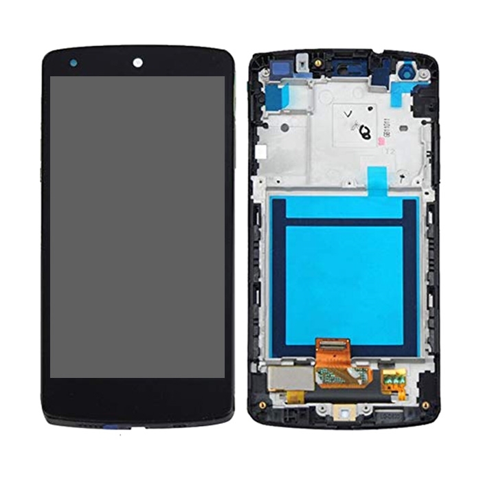 Οθόνη LCD με Μηχανισμό Αφής και Πλαίσιο για LG D821 Nexus 5 - Χρώμα: Μαύρο