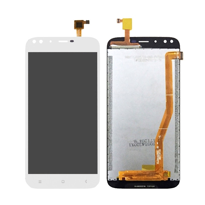 Οθόνη LCD με Μηχανισμό Αφής για Oukitel U22 - Χρώμα: Λευκό