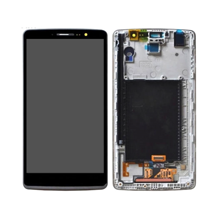 Οθόνη LCD με Μηχανισμό Αφής και Πλαίσιο για LG G4 Stylus H635N - Χρώμα: Μαύρο
