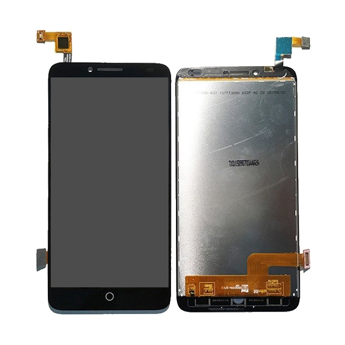 Οθόνη LCD με Μηχανισμό Αφής για Alcatel One Touch Fierce XL 5054 - Χρώμα: Μαύρο