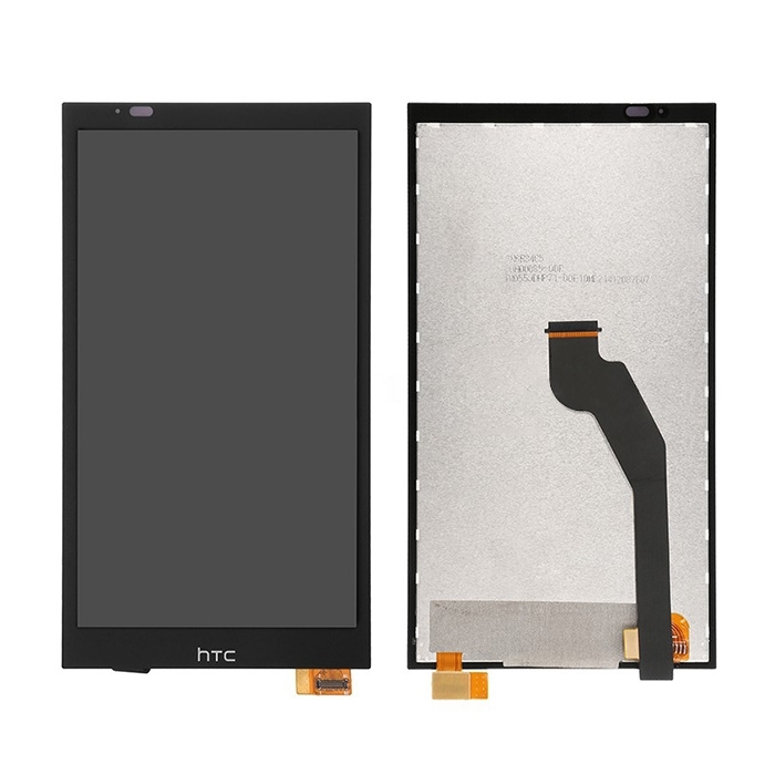 Οθόνη LCD με Μηχανισμό Αφής για HTC Desire 816 (Μαύρη Καλωδιοταινία) - Χρώμα: Μαύρο