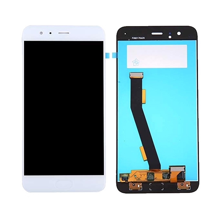 Οθόνη LCD με Μηχανισμό Αφής για Xiaomi MI 6 - Χρώμα: Λευκό