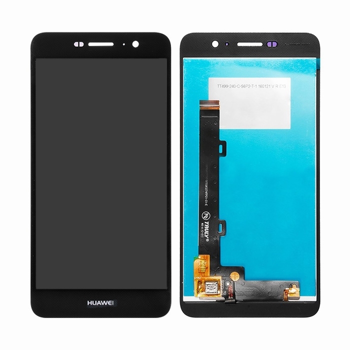 Οθόνη LCD με Μηχανισμό Αφής για Huawei Y6 Pro - Χρώμα: Μαύρο