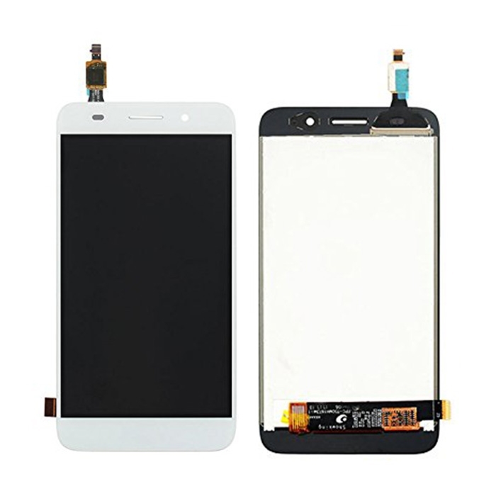Οθόνη LCD με Μηχανισμό Αφής για Huawei Y3 2017 - Χρώμα: Λευκό