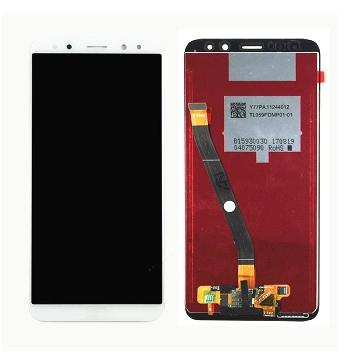 OEM Οθόνη LCD με Μηχανισμό Αφής για Huawei Mate 10 Lite - Χρώμα: Λευκό